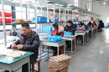 Ningbo Yuexiang Electric Appliance Co., Ltd. línea de producción del fabricante